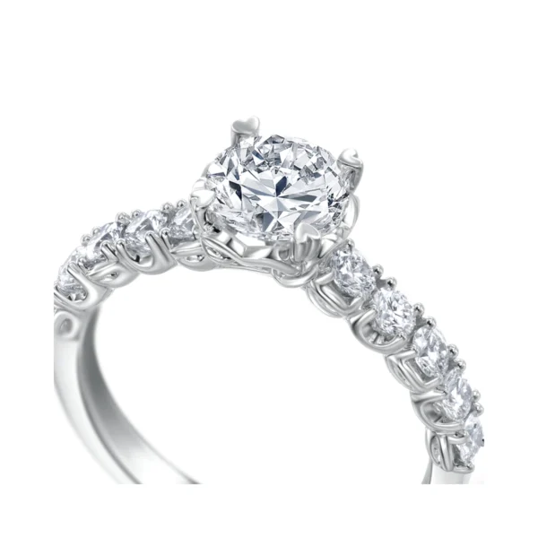 18K/750 White Gold Diamond Ring
