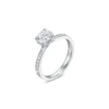 18K/750 White Gold Diamond Ring