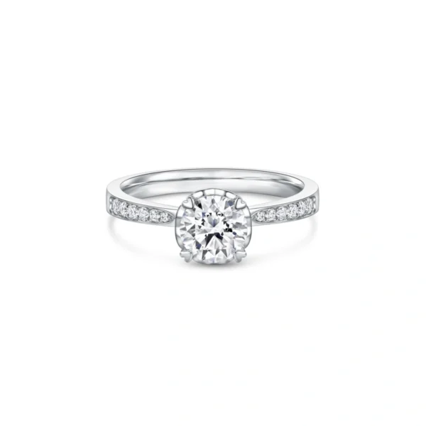 18K/750 White Gold Diamond Ring