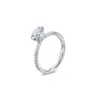18K/750 White Gold Diamond Ring