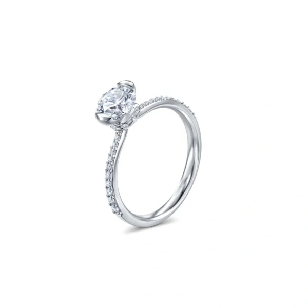 18K/750 White Gold Diamond Ring
