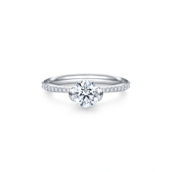 18K/750 White Gold Diamond Ring