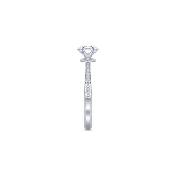 18K/750 White Gold Diamond Ring