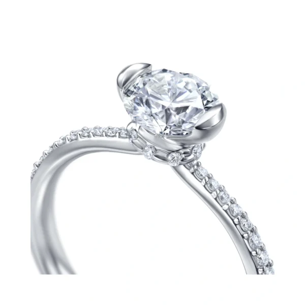 18K/750 White Gold Diamond Ring