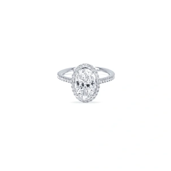 18K/750 White Gold Diamond Ring