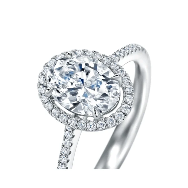 18K/750 White Gold Diamond Ring