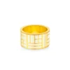 999 Gold Diamond Ring
