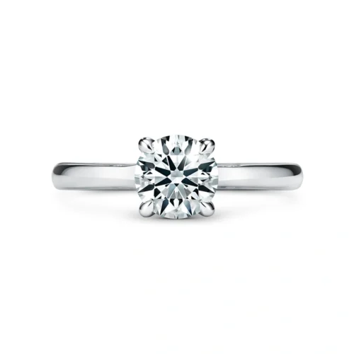 Pt950 Platinum Diamond Ring
