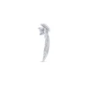 18K/750 White Gold Diamond Earrings