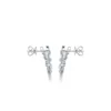 18K/750 White Gold Diamond Earrings