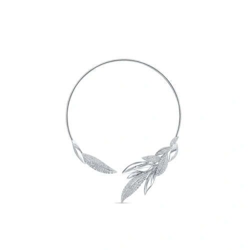 18K/750 White Gold Diamond Necklace