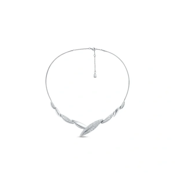 18K/750 White Gold Diamond Necklace