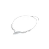 18K/750 White Gold Diamond Necklace