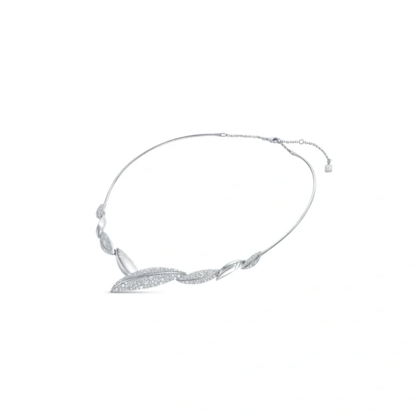 18K/750 White Gold Diamond Necklace