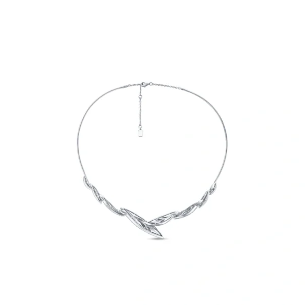 18K/750 White Gold Diamond Necklace