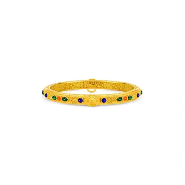 999 Gold Bangle