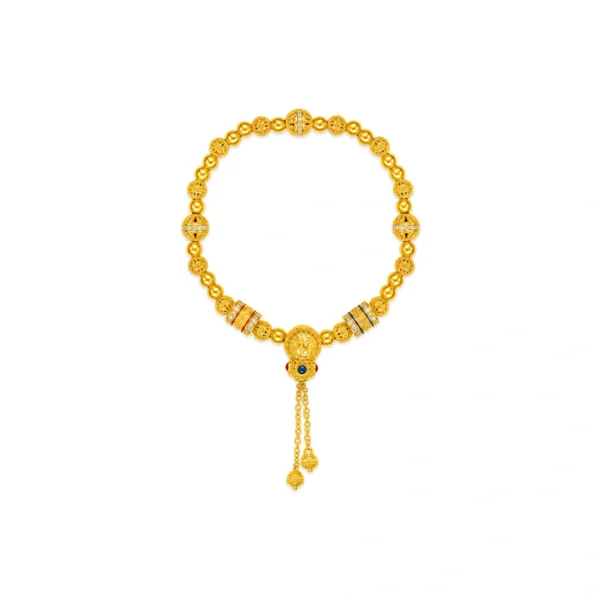 999 Gold Diamond Bracelet