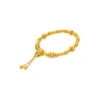 999 Gold Diamond Bracelet