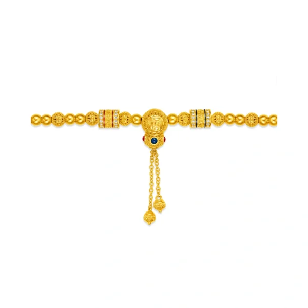 999 Gold Diamond Bracelet