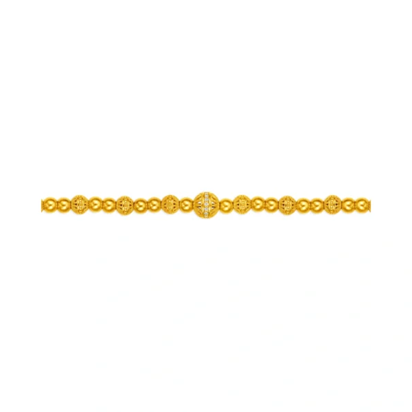 999 Gold Diamond Bracelet