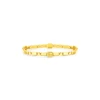 999 Gold Diamond Bracelet