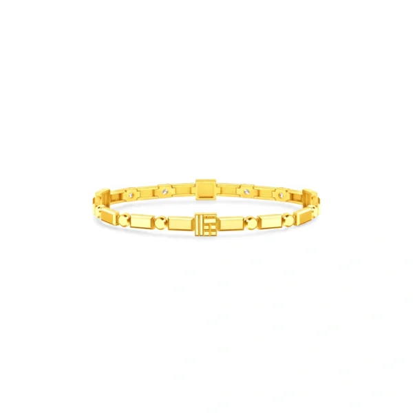 999 Gold Diamond Bracelet