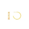 999 Gold Diamond Earrings