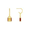 999 Gold Diamond Earrings