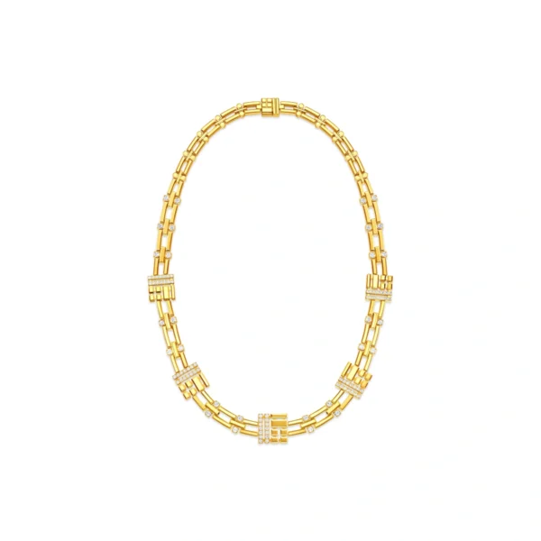 999 Gold Diamond Necklace