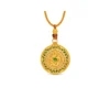 999 Gold Diamond Pendant (Small)