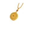 999 Gold Diamond Pendant (Small)