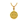 999 Gold Diamond Pendant (Small)