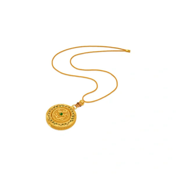 999 Gold Diamond Pendant (Small)