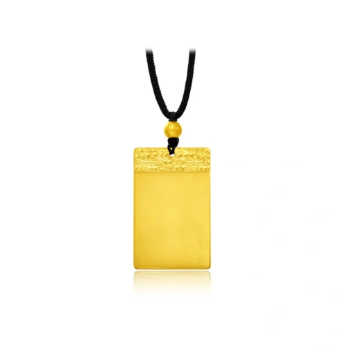 999 Gold Pendant