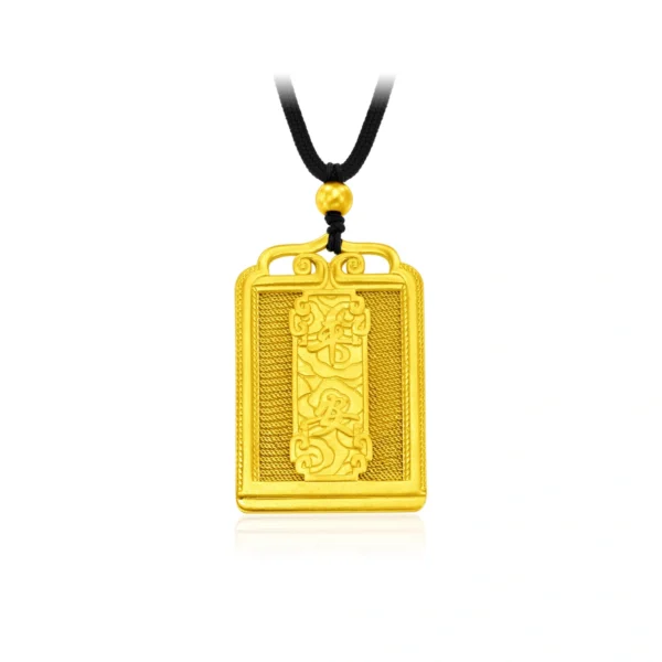 999 Gold Pendant
