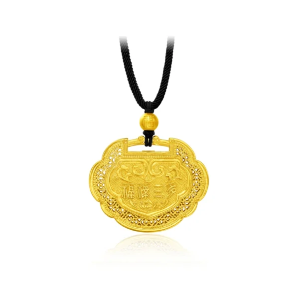 999 Gold Pendant