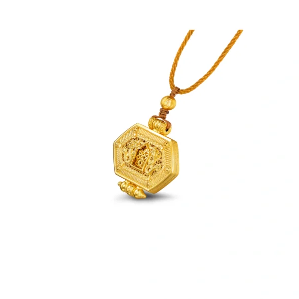 999 Gold Pendant