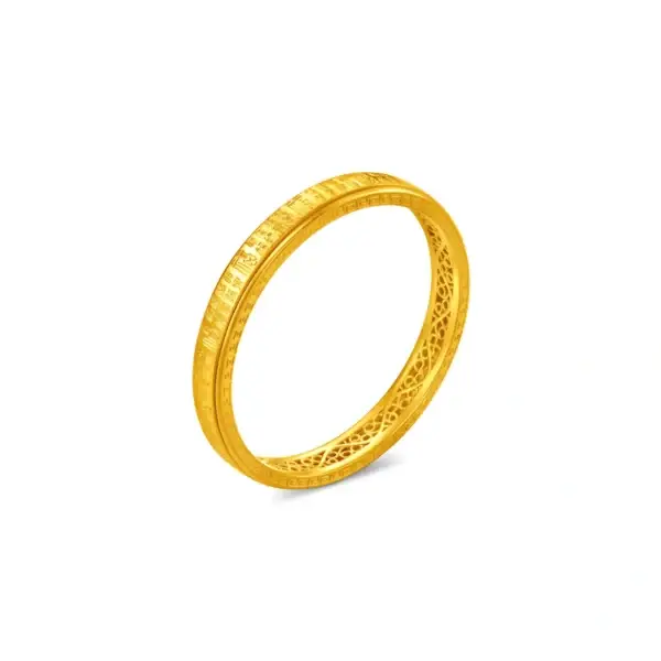 999.9 Gold Bangle