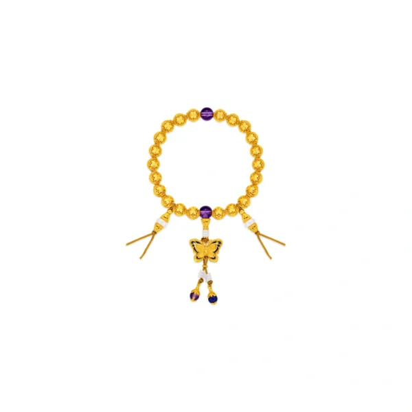 Exquisite Butterfly 999 Gold Bracelet