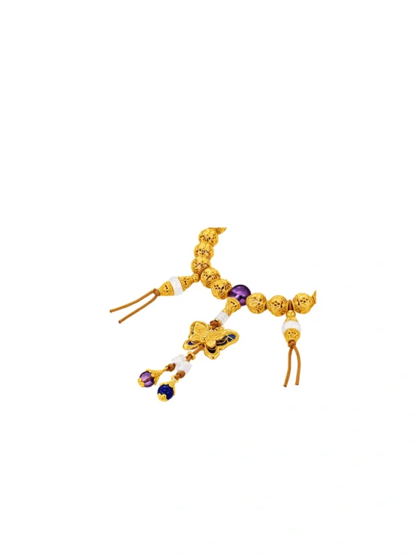 Exquisite Butterfly 999 Gold Bracelet