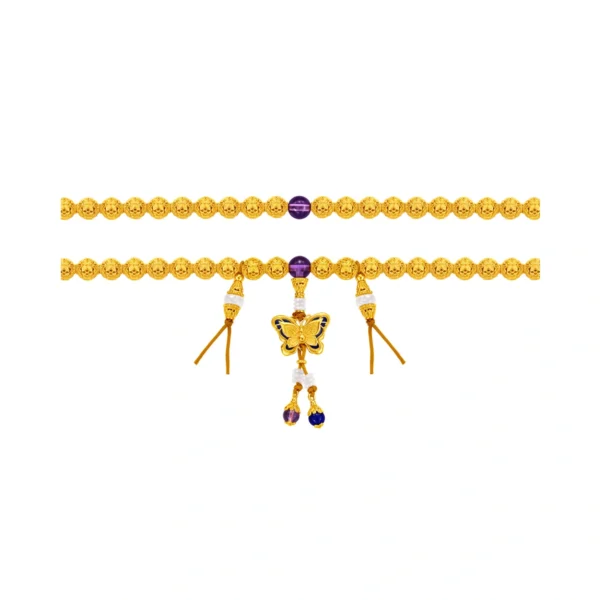 Exquisite Butterfly 999 Gold Bracelet