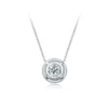18K/750 White Gold Diamond Necklace