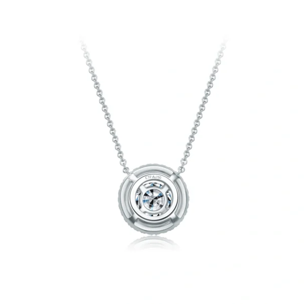 18K/750 White Gold Diamond Necklace