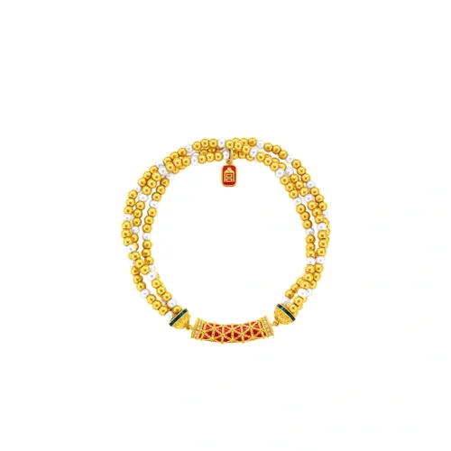 999 Gold Diamond Bracelet
