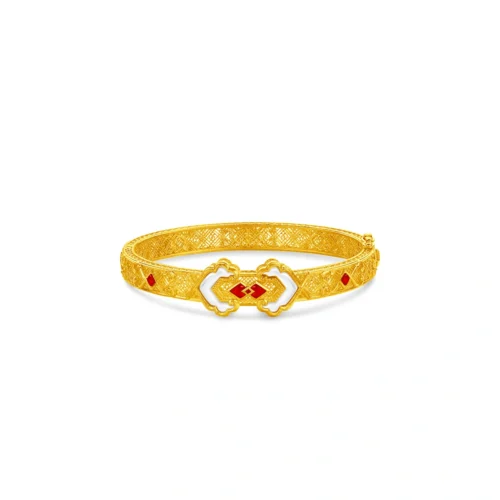 999.9 Gold Bangle
