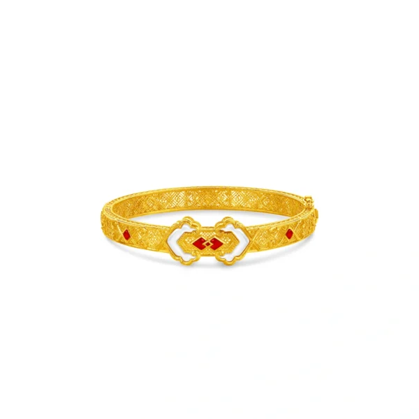 999.9 Gold Bangle