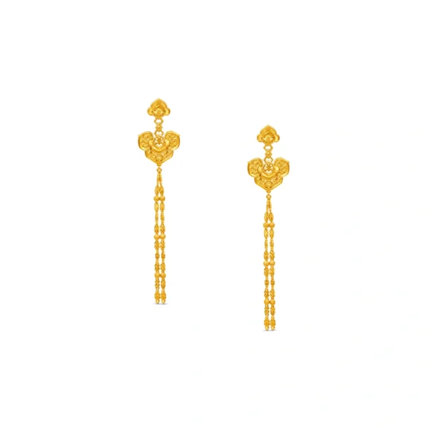999.9 Gold Earrings