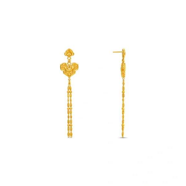 999.9 Gold Earrings