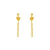 999.9 Gold Earrings