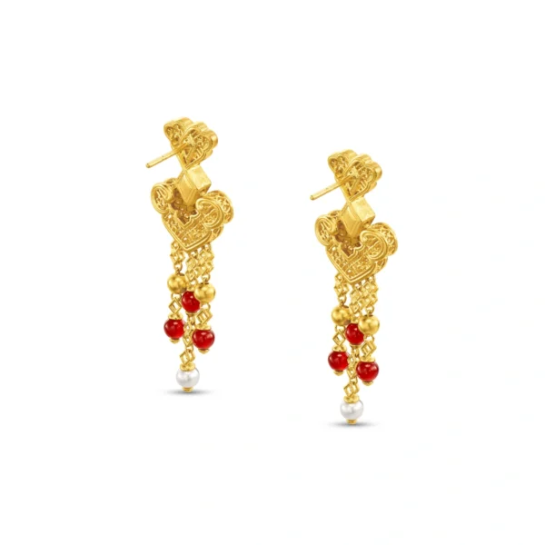 999.9 Gold Earrings